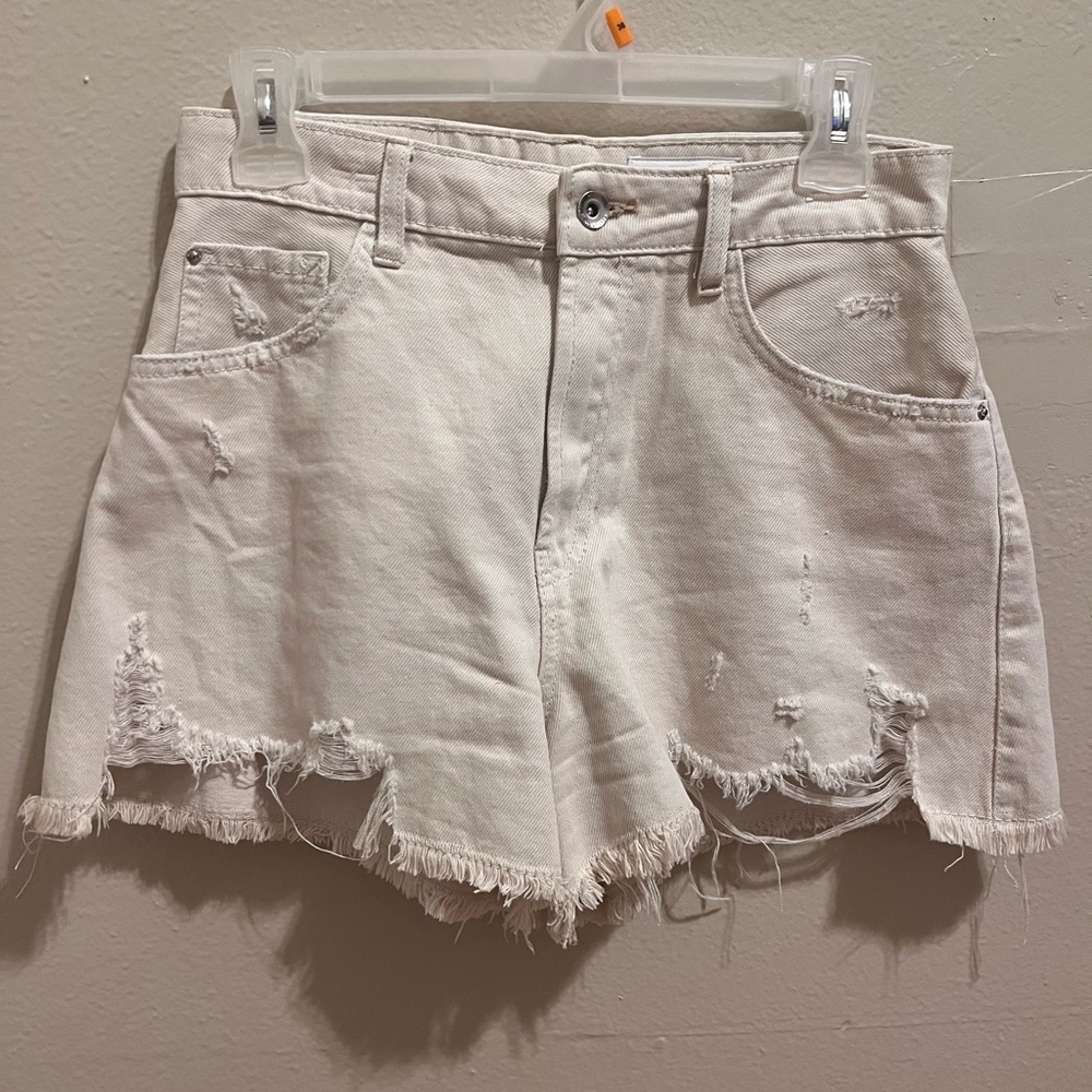 High waisted shorts